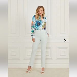 Marciano High Waisted Light Mint/Pastel Hue Skinny Pants - Size M (8)